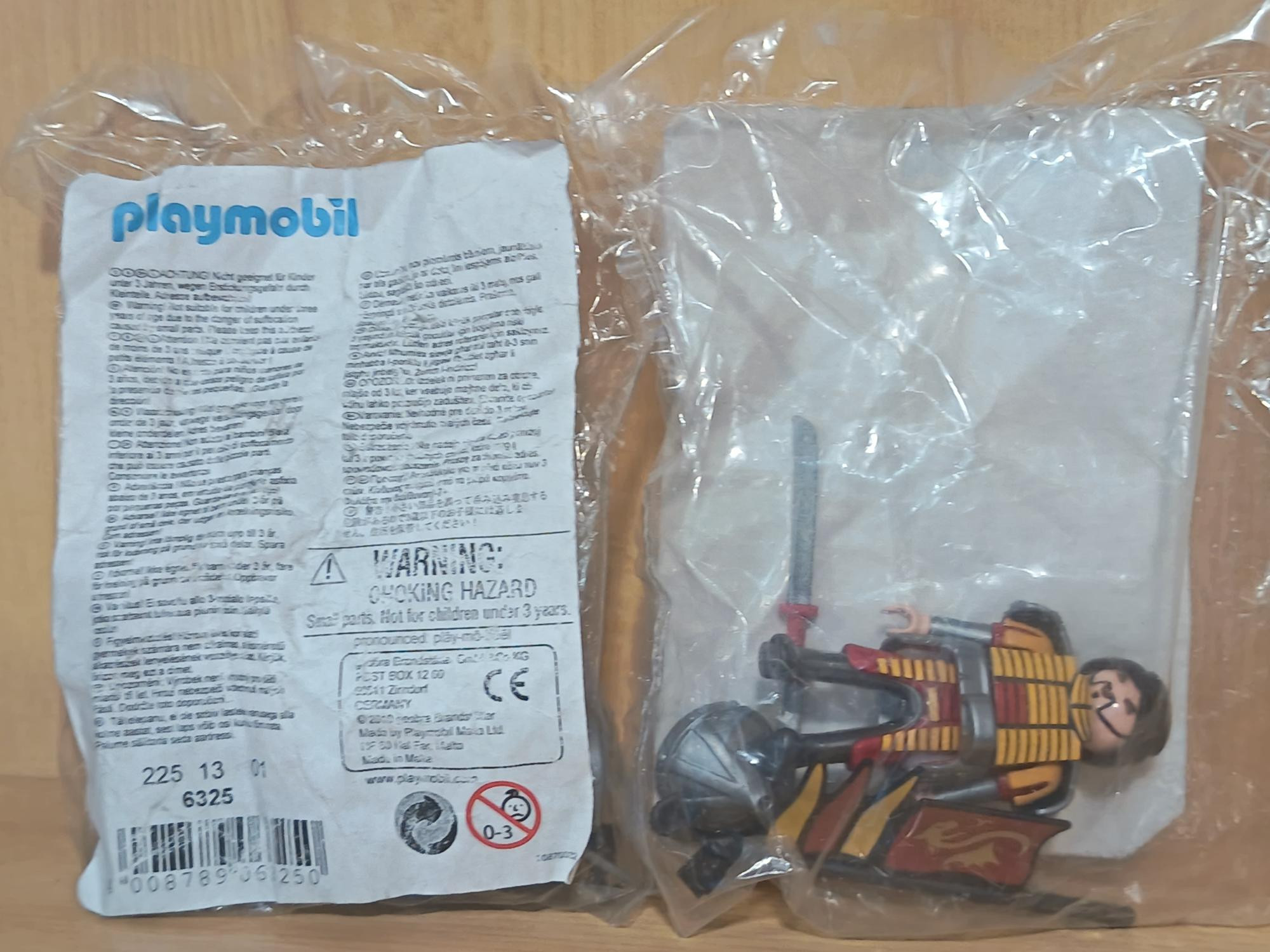 PLAYMOBIL 6325 SAMURAI EN BOLSA CERRADA - 24/12/19