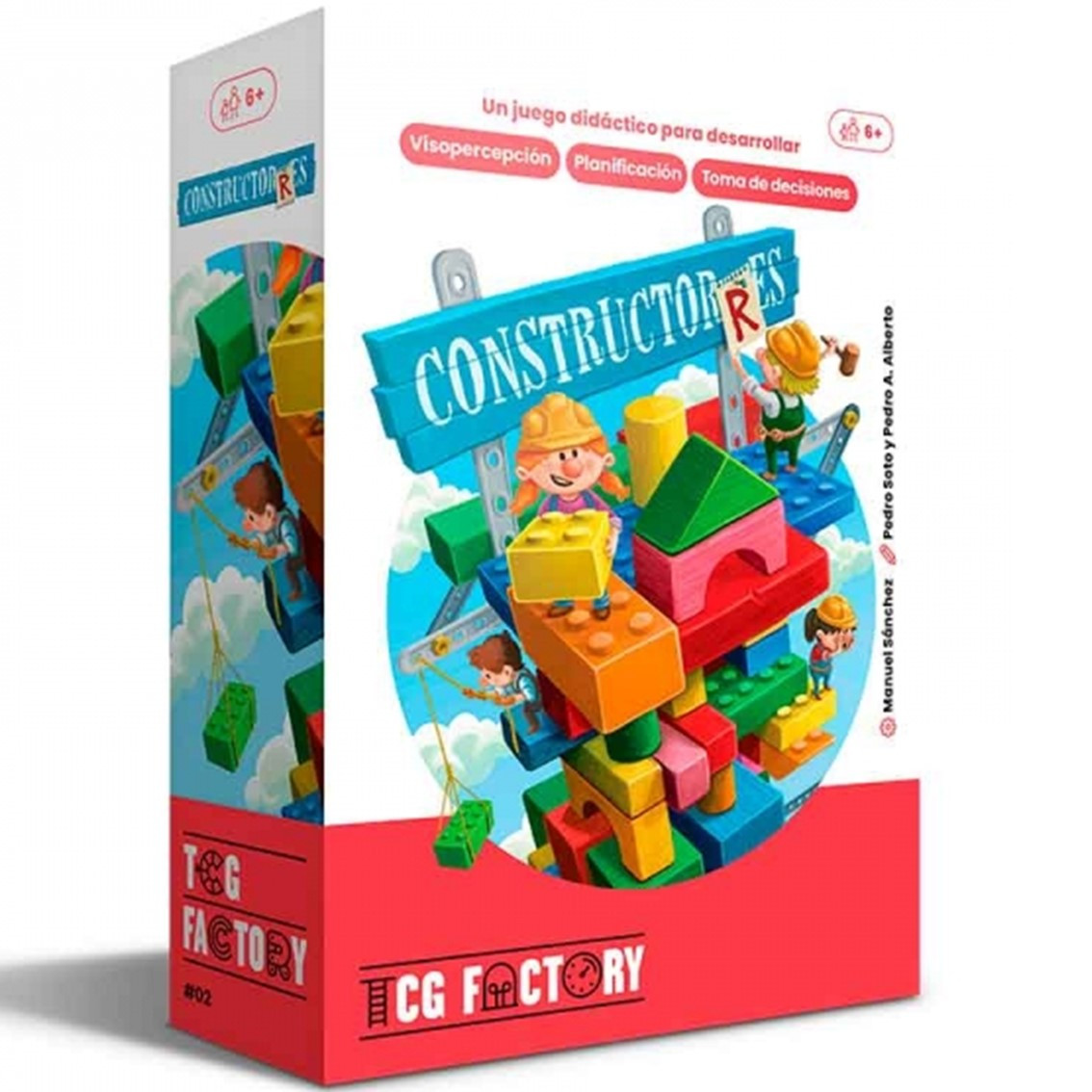 JUEGO DE MESA DIDACTICO PAR ANIÑOS CONSTRUCTORES