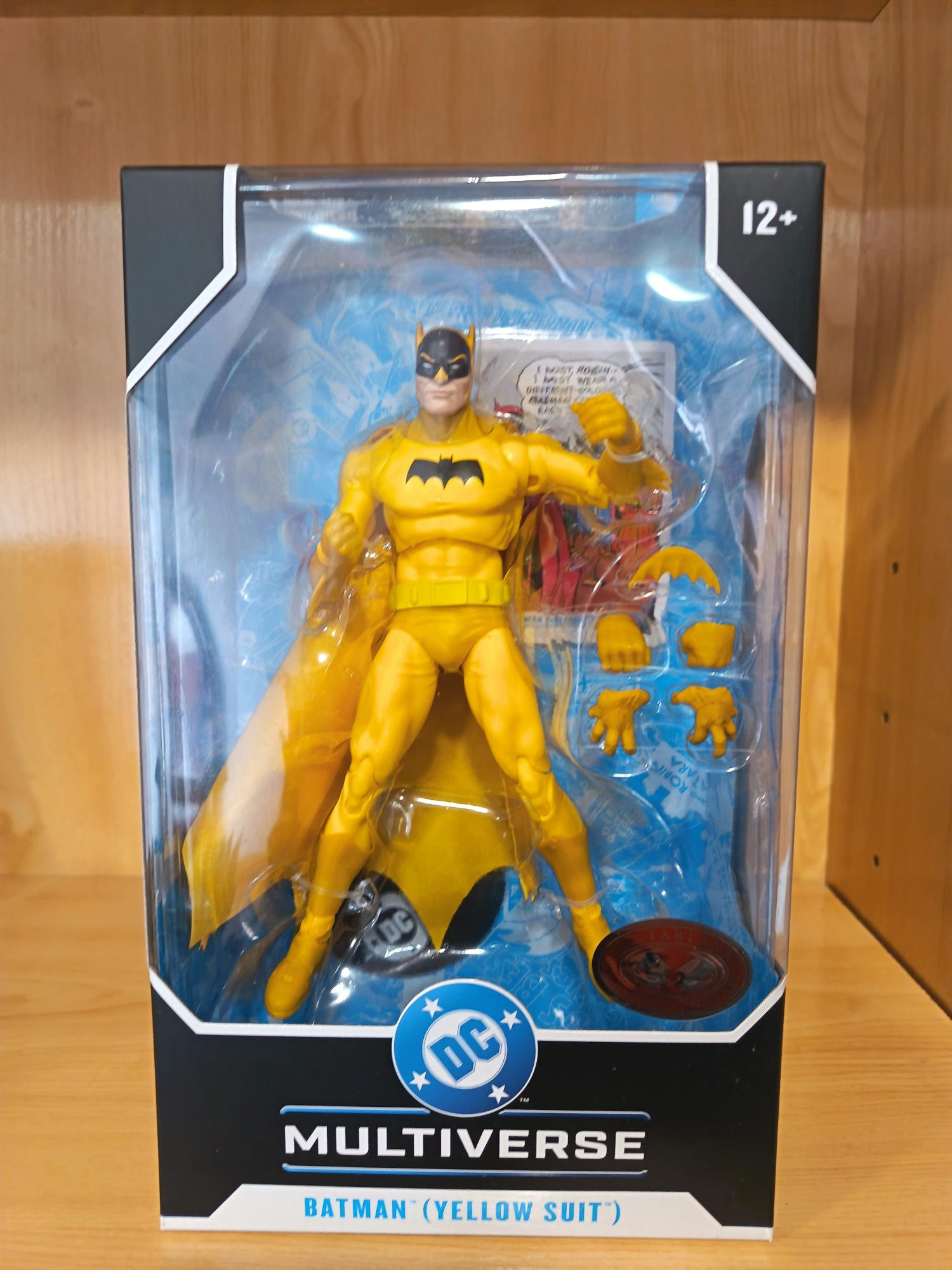 banpresto DC Multiverse Figura Yellow Batman (Chase) 18 cm
