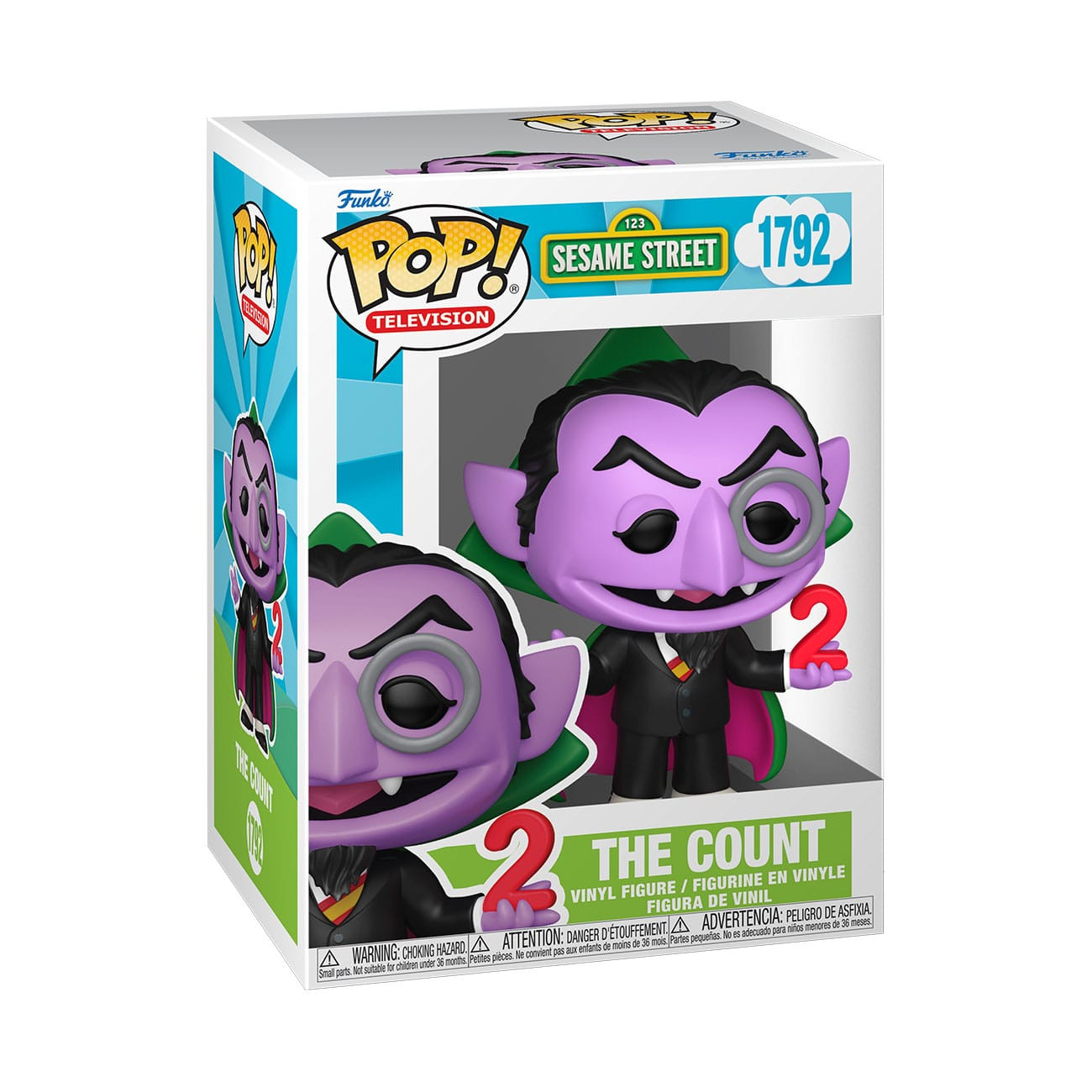 FUNKO POP BARRIO SESAMO - THE COUNT 1792