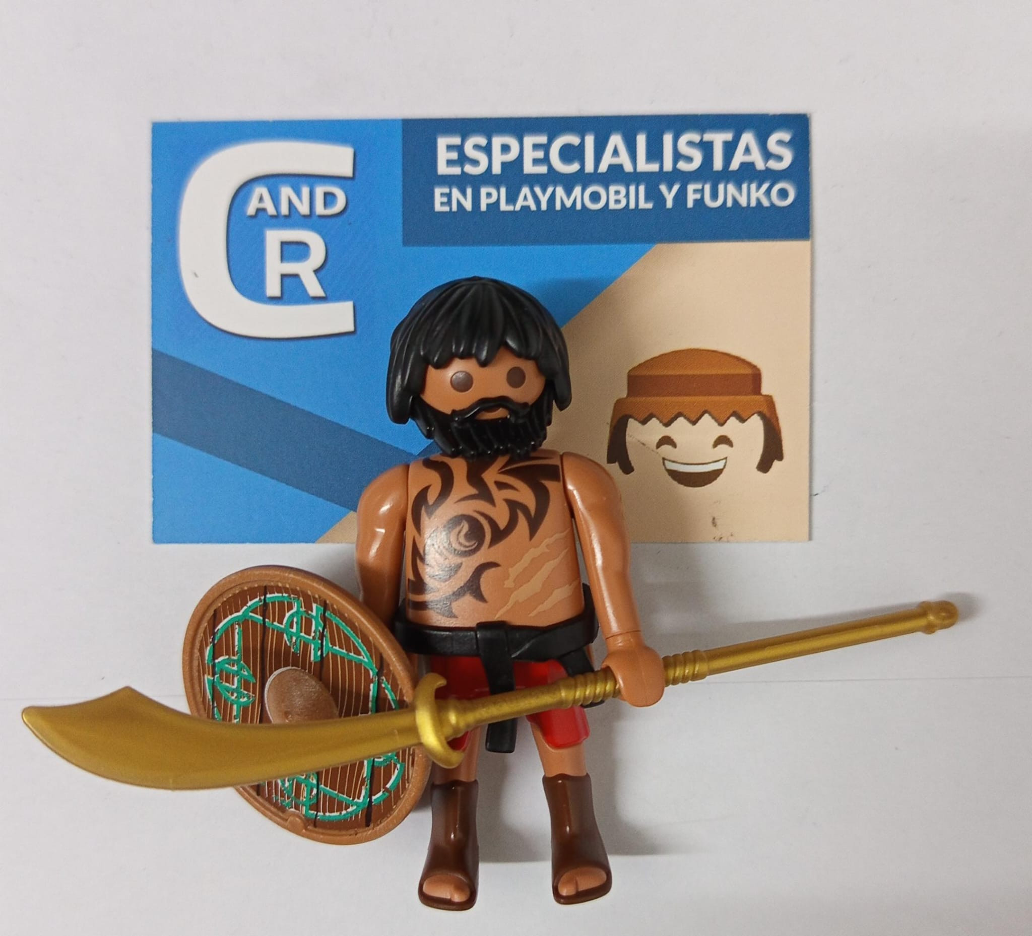 PLAYMOBIL GUERRERO INDIGENA - 6/10/20