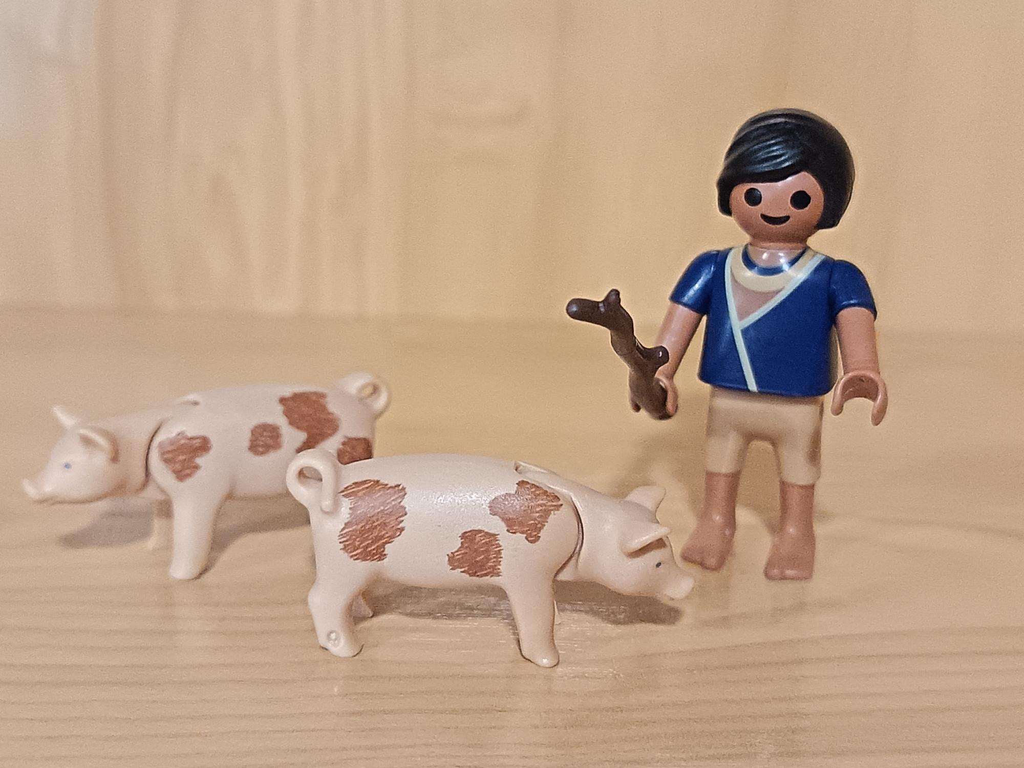 PLAYMOBIL NIÑO EGIPCIO CON CERDITOS, BELEN - 18/4/15