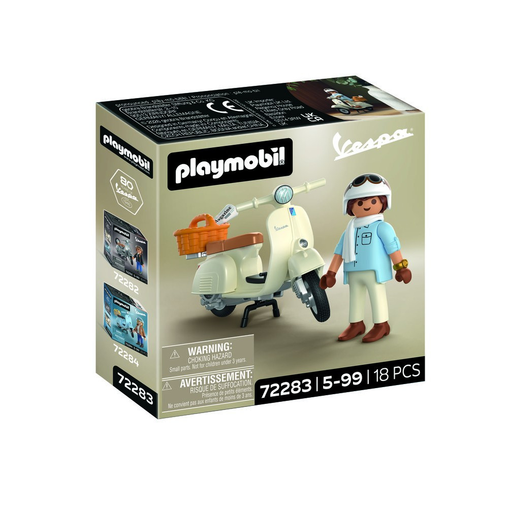 PLAYMOBIL 72283 VESPA 80º ANIVERSARIO: ESTILO CLASICO