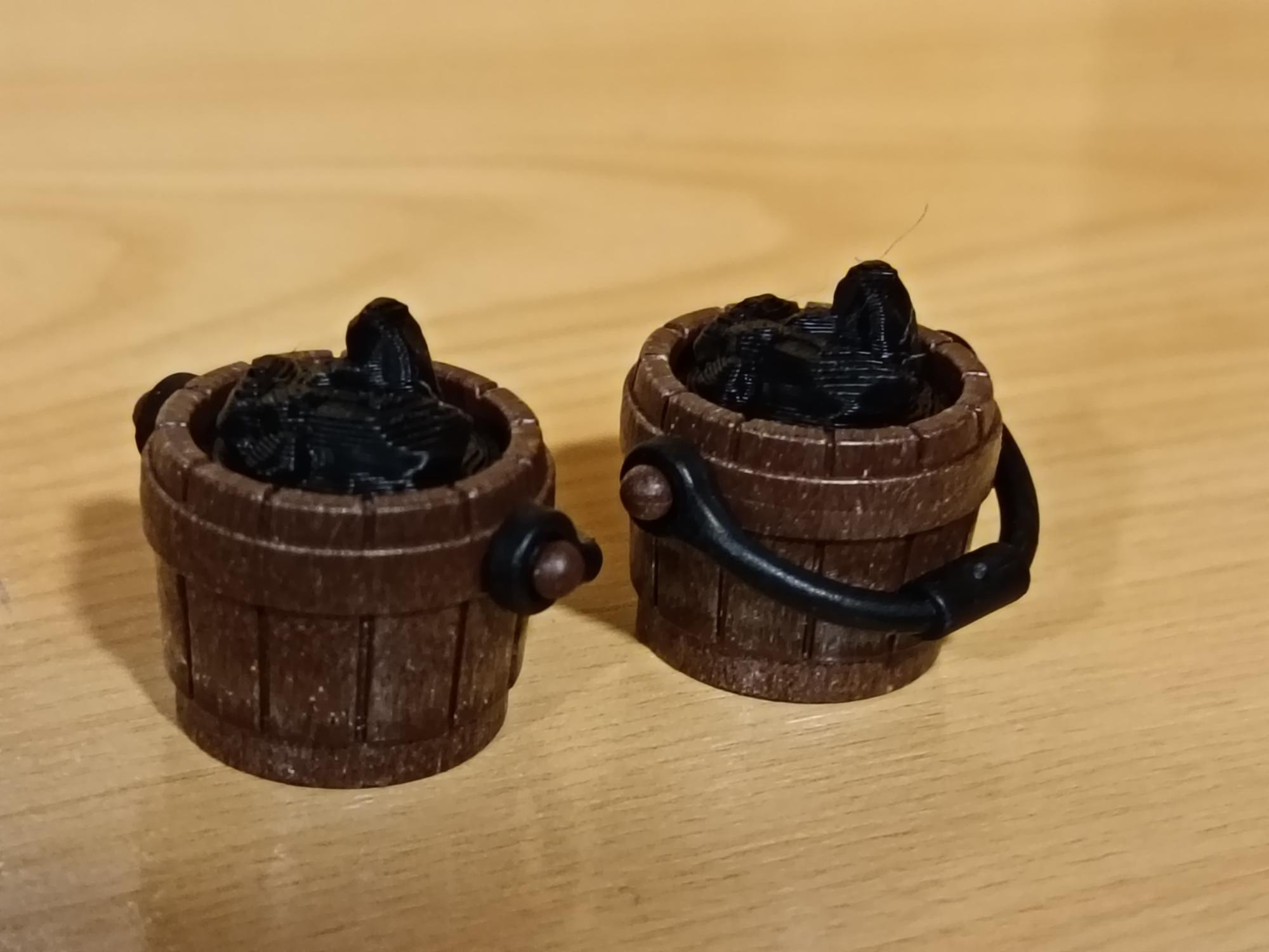 PLAYMOBIL RELLENO PARA CUBO SIMULANDO CARBON