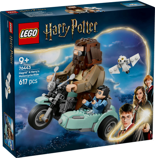 LEGO HARRY POTTER 76443 - HAGRID Y HARRY EN MOTOCICLETA VOLADORA