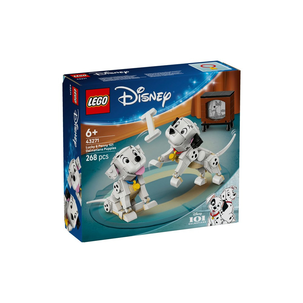 LEGO DISNEY 43271 - LUCKY Y PENNY: CACHORROS 101 DÁLMATAS