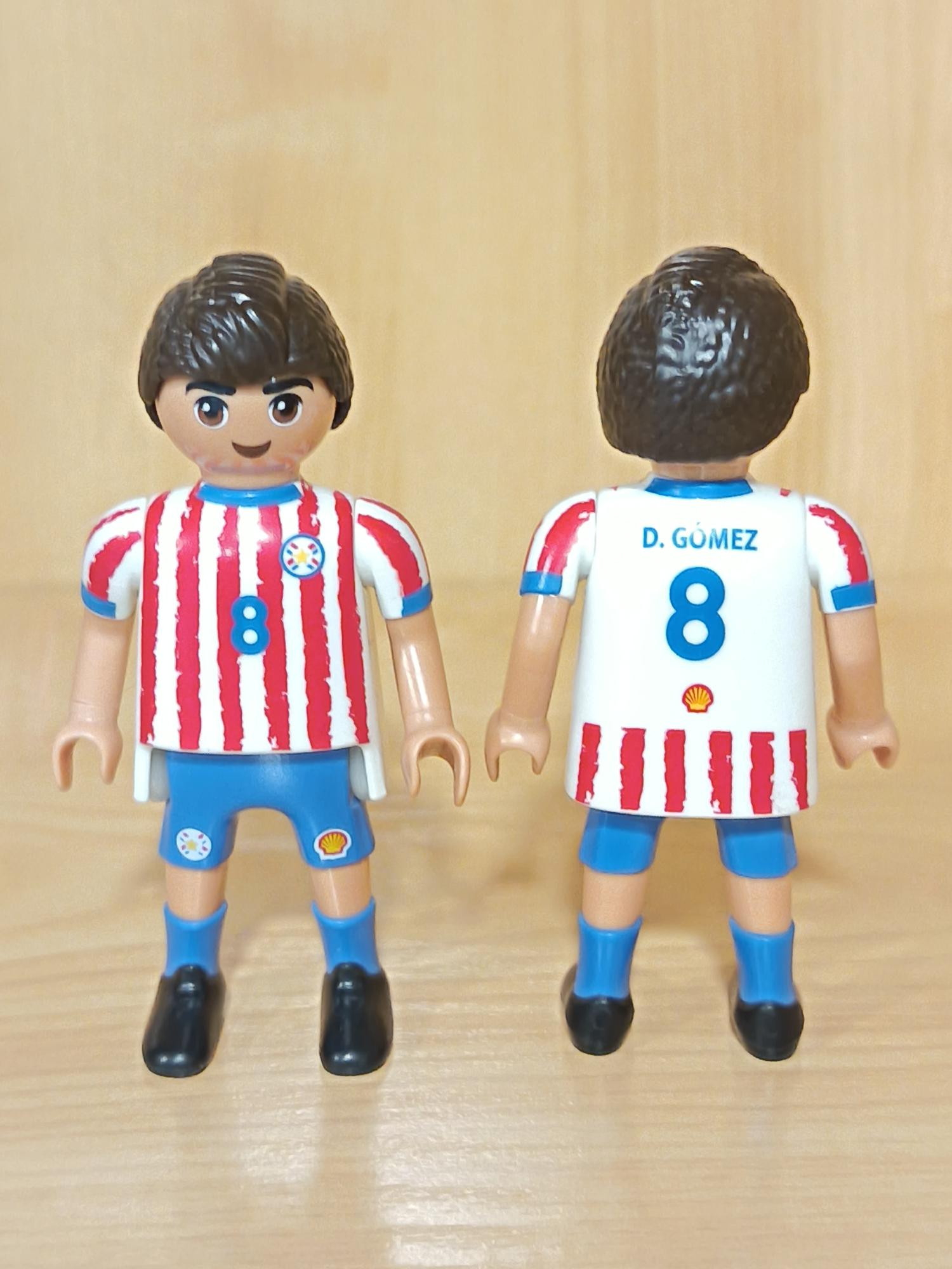 PLAYMOBIL FUTBOL SELECCION PARAGUAY - 21/5/26