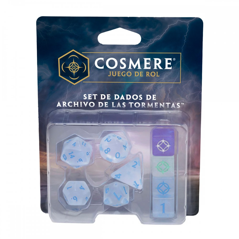 (PREPEDIDO) EL ARCHIVO DE LAS TORMENTAS - SET DE DADOS