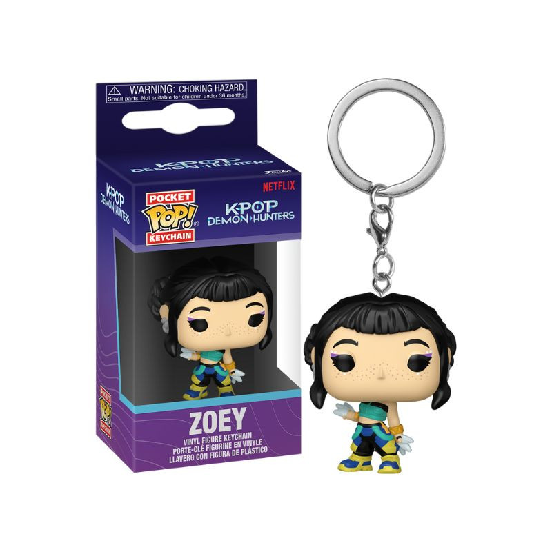 LLAVERO FUNKO KPOP DEMON HUNTERS - ZOEY