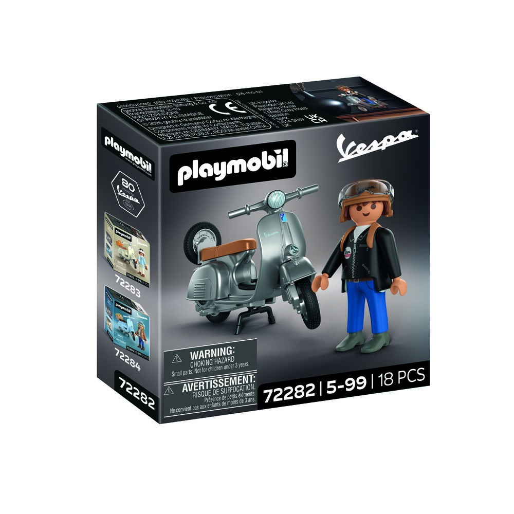 PLAYMOBIL 72282 VESPA 80º ANIVERSARIO: ESTILO ORIGINAL
