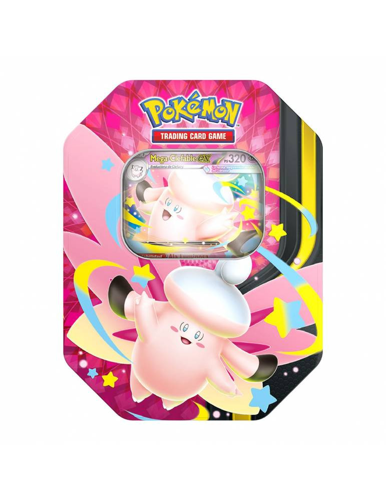 Pokémon TCG: Lata Mega Evolución Clefable EX