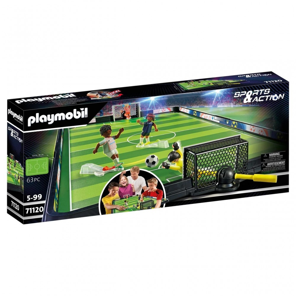 PLAYMOBIL 71120 CAMPO DE FUTBOL
