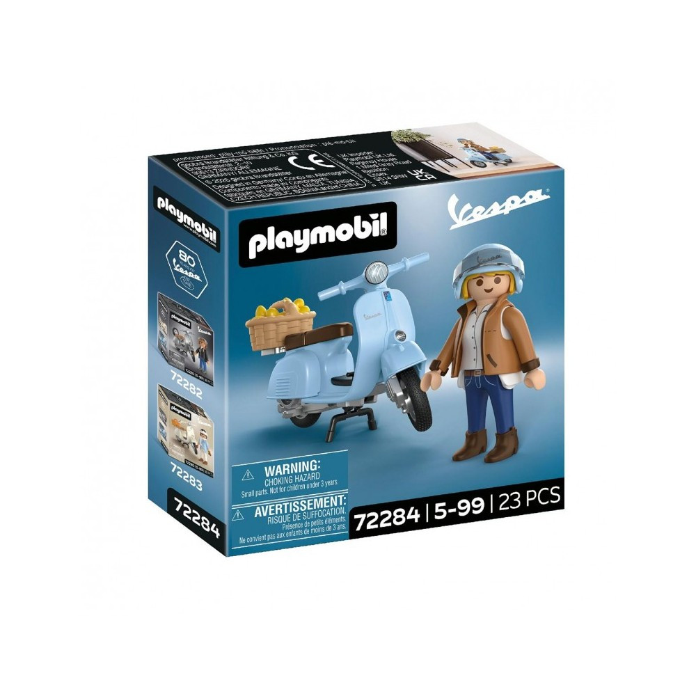 PLAYMOBIL 72284 - VESPA 80º ANIVERSARIO: ESTILO ICONICO