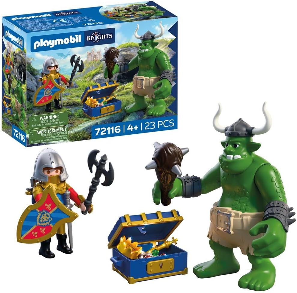 PLAYMOBIL 72116 YTOLL Y TESORO DE CABALLEROS DEL LEON