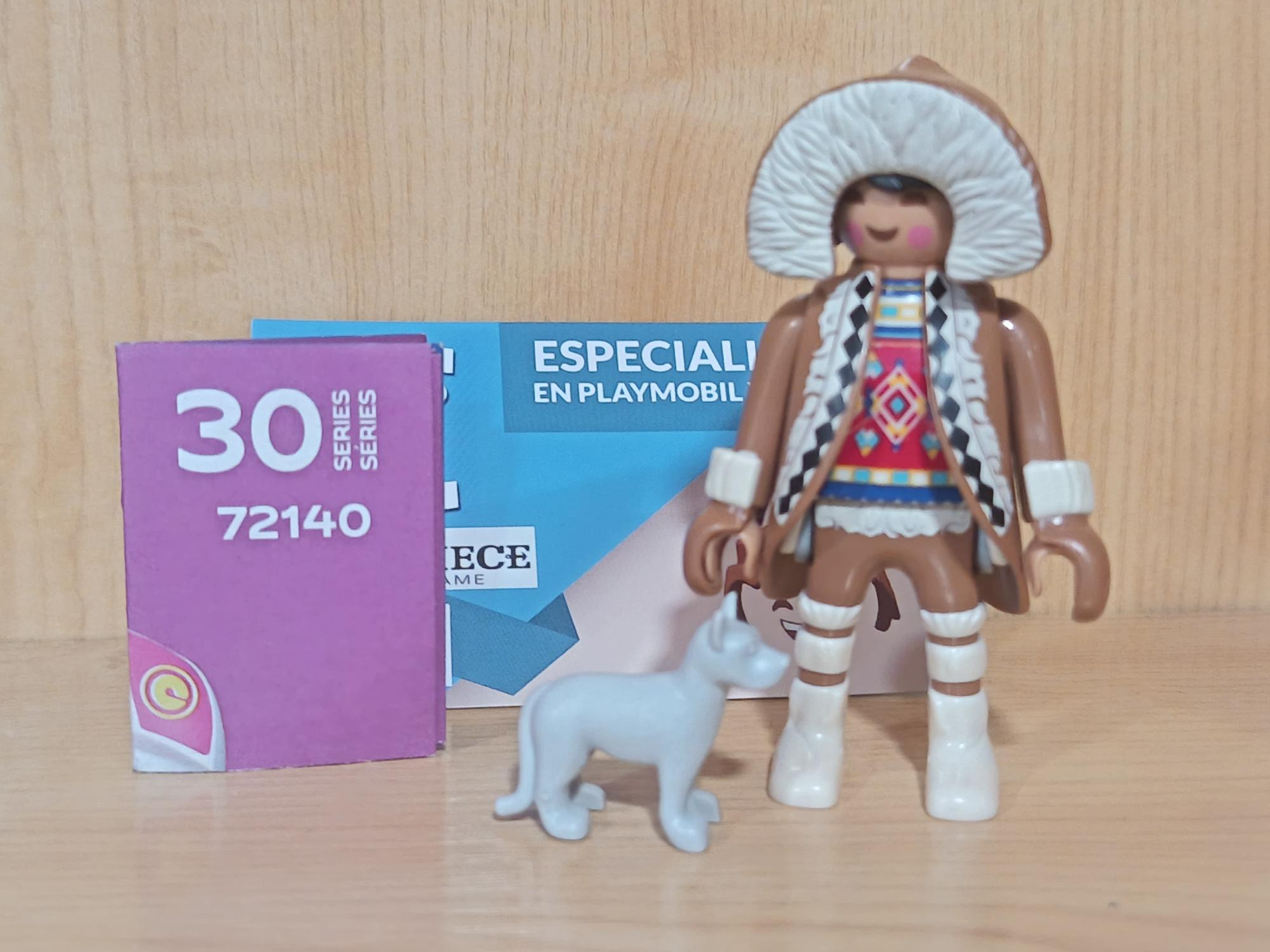 PLAYMOBIL CHICAS SERIE 30 - MUJER ESQUIMAL