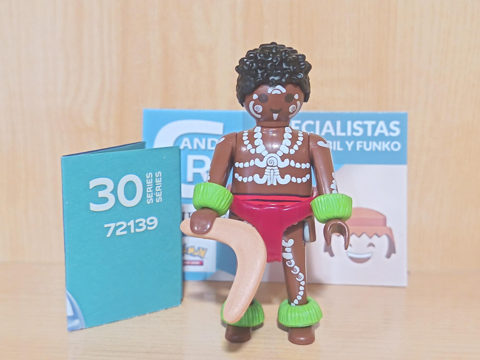 PLAYMOBIL CHICOS SERIE 30 - ABORIGEN , ZULU