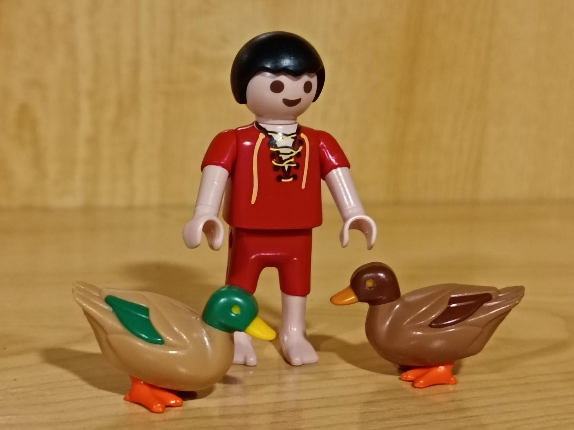 PLAYMOBIL BELEN ,NIÑO CON PATOS - 22/7/26