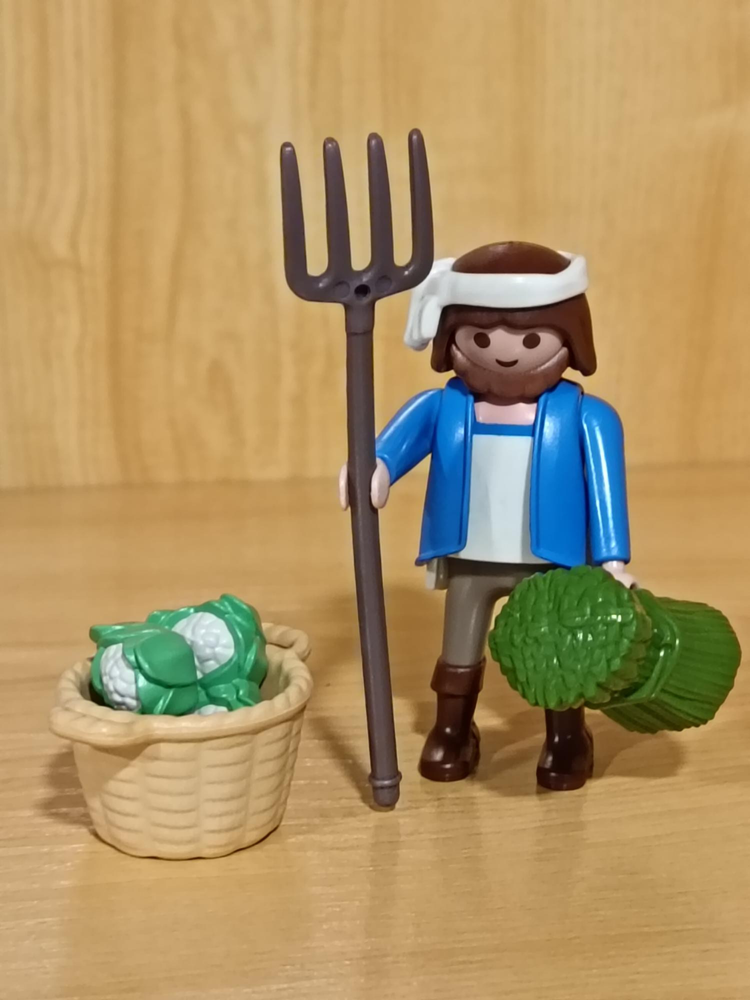 PLAYMOBIL BELEN ,AGRICULTOR CON COSECHA - 22/7/26