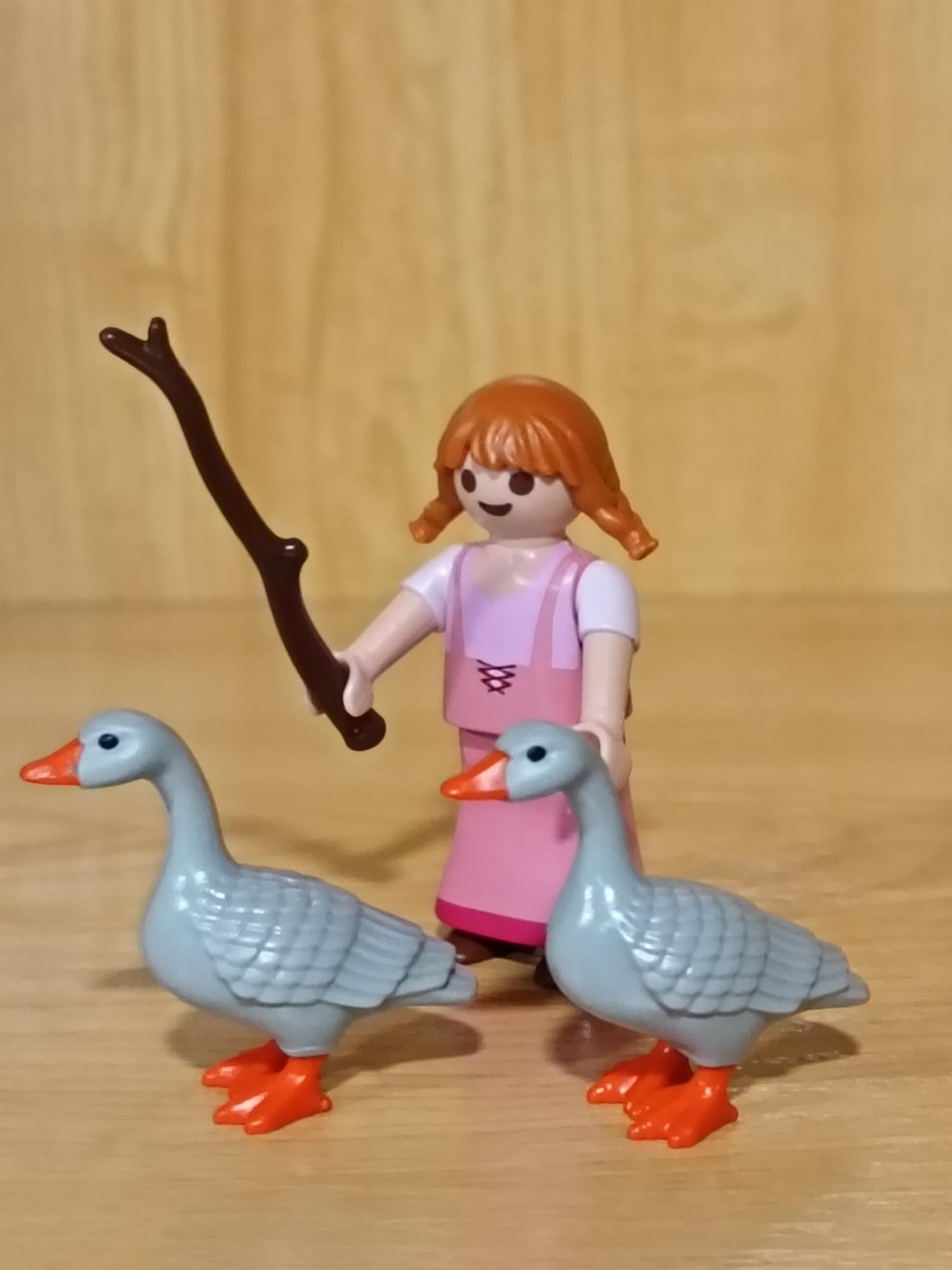 PLAYMOBIL BELEN ,NIÑA CON GANSOS - 22/7/26