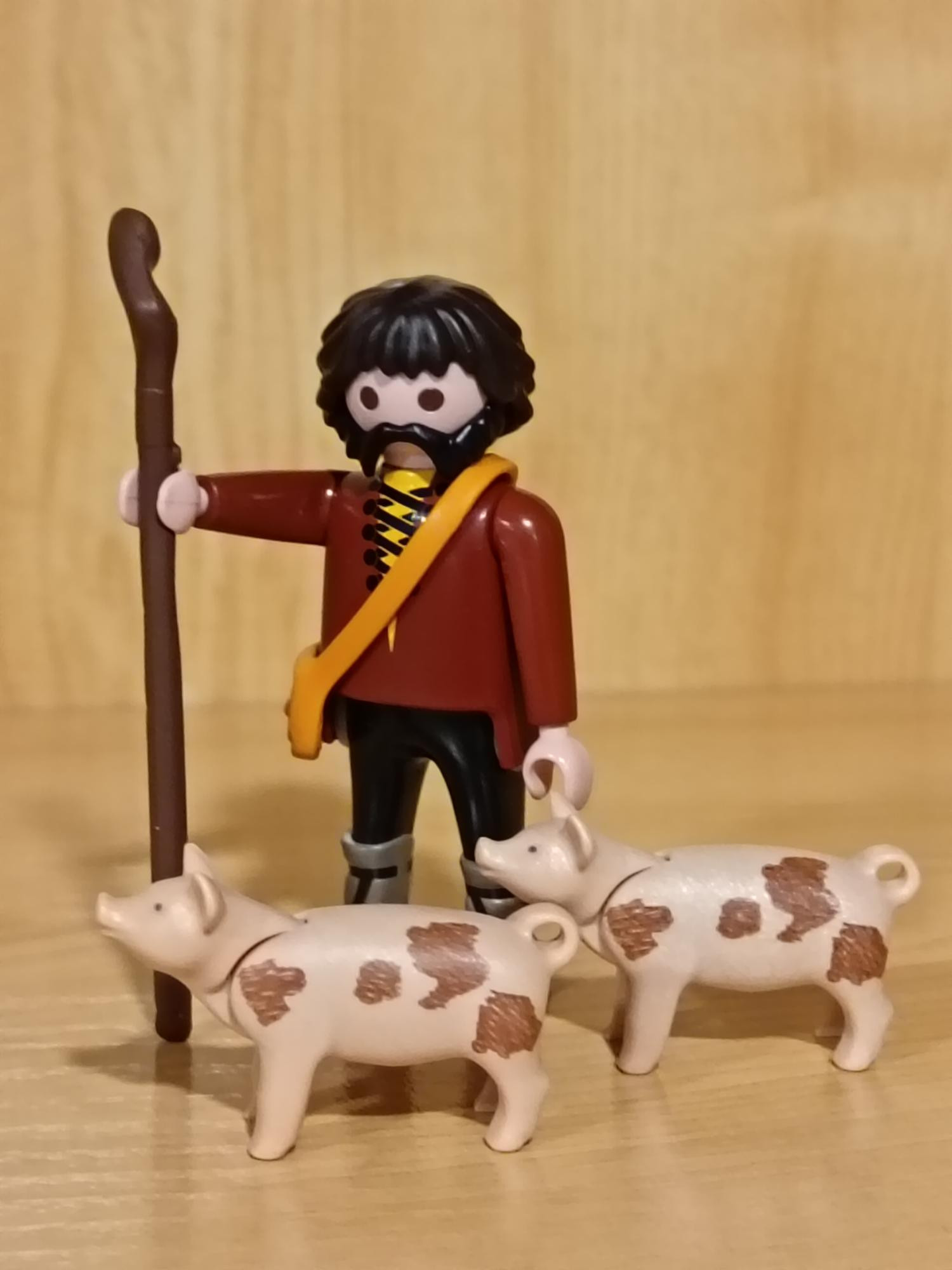 PLAYMOBIL BELEN ,ALDEANO CON PASTORES- 22/7/26