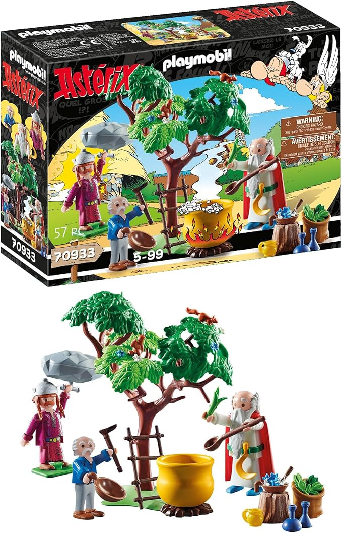 PLAYMOBIL 70933 - ASTERIX Y PANORAMIX CON CALDERO