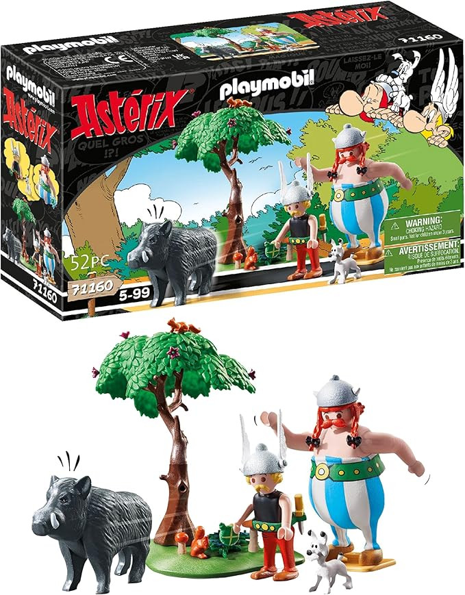 PLAYMOBIL 71160 - ASTERIX Y OBELIX CON JABALI